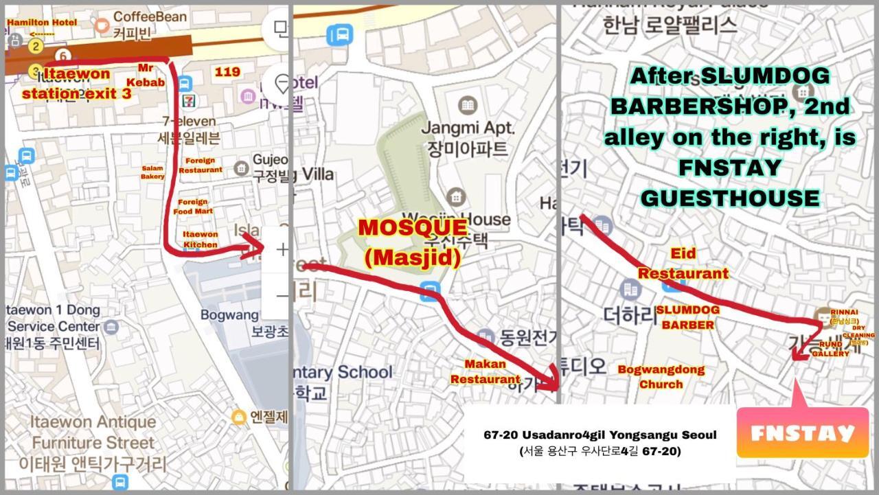 Fnstay Muslim Friendly Guesthouse โซล ภายนอก รูปภาพ